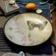 美式 装 饰盘工艺品陶瓷圆形茶几客厅柜台艺术盘水果盆创意坐盘挂盘