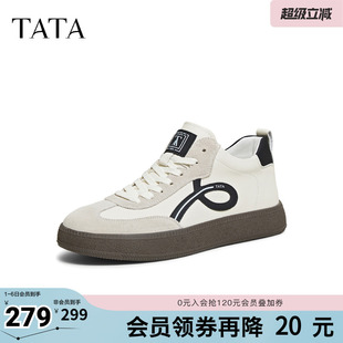 新款 74R40DD5 他她2025冬舒适百搭休闲男鞋 TATA