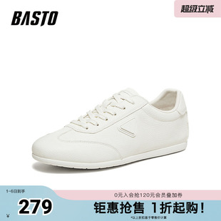 时尚 百思图2026春季 新款 德训鞋 MJ631AM6 简约户外运动休闲男鞋