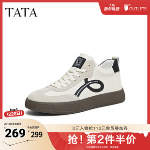 74R40DD5 新款 TATA 他她2025冬舒适百搭休闲男鞋