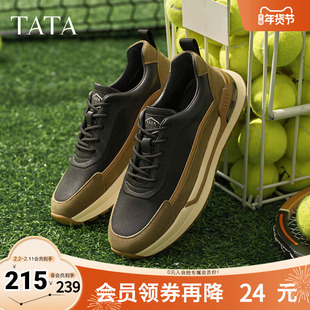 TATA/他她奥莱秋休闲舒适系带运动男鞋VCZ01BM4