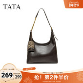 TATA KB121AX6 简约女单肩包新款 他她2026春商场同款 百搭时尚
