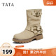 TATA他她靴子2025冬季 西部靴休闲靴CF504DS5 靴百搭女鞋 新款 时装
