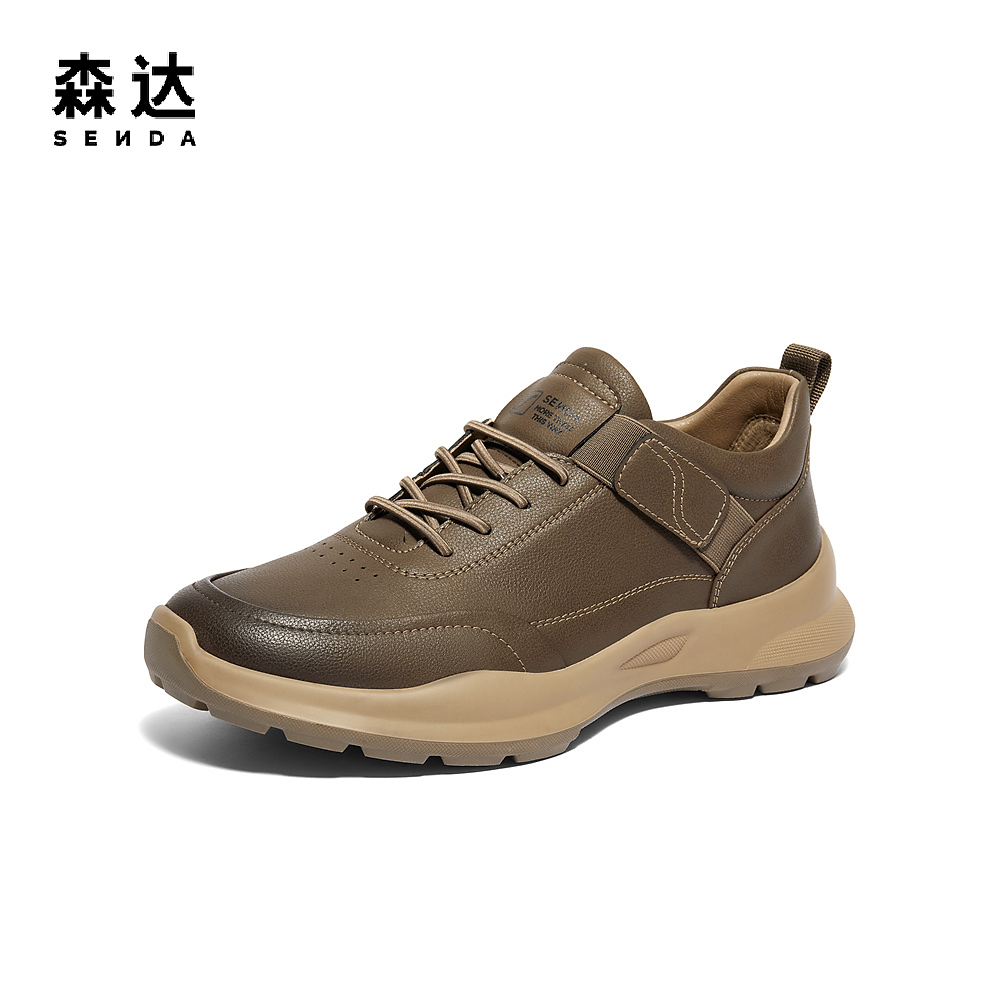 森达健步鞋男2024年冬季