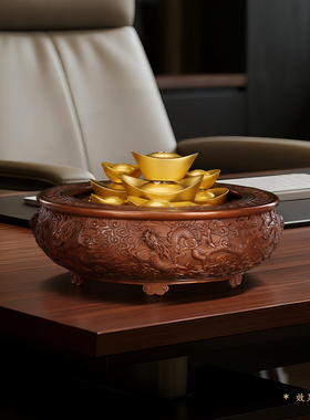 紫铜工艺品手工打磨开业送礼