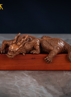 紫铜材质镇水兽蚣蝮避水兽