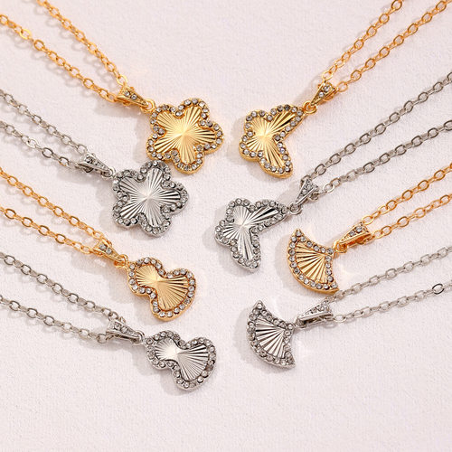 New butterfly pendant necklace minimalist accessories项链女