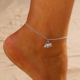 women Cross border chain 欧美脚链 anklet foot accessories