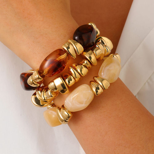 New Fashion Retro Turquoise Bracelet Bead Set Bracelet手串女