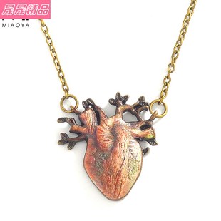 Retro Girls Elk Necklace Root Clavicle Simple Chain颈链 Tree