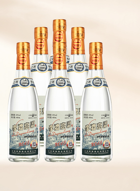 【官方正品】李渡2015高粱酒 45度兼香型白酒490ml*6 固态粮食酒