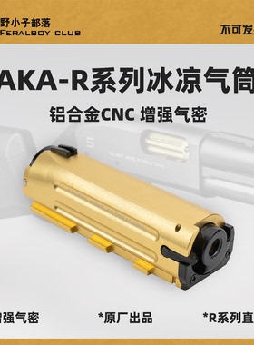 AKA SAI870气筒 R系列补强气缸天梯套装铝合金CNC材质增强气密