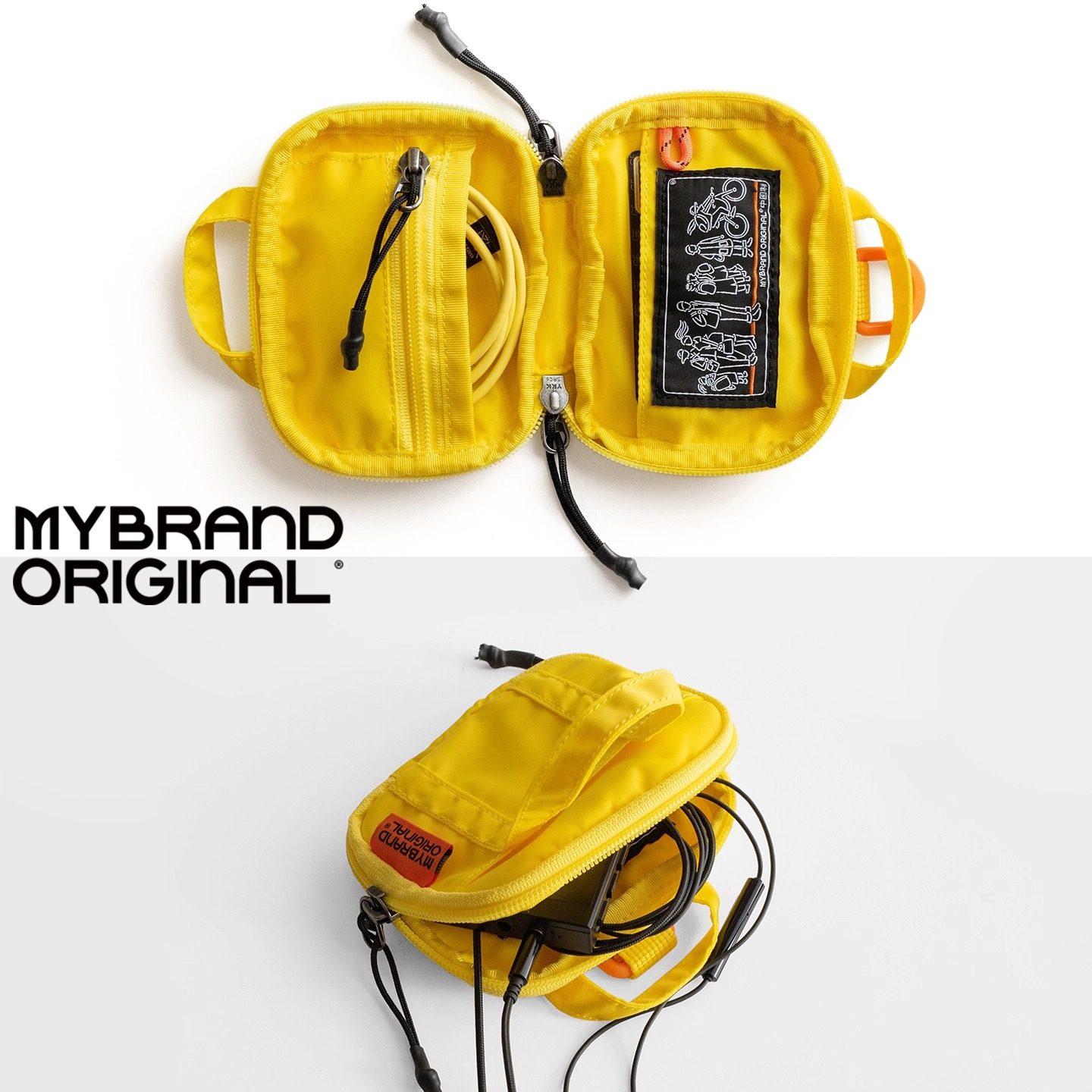 MYBRANDORIGINAL 时尚迷你便携卡包证件包多巴胺挂包 MK053S