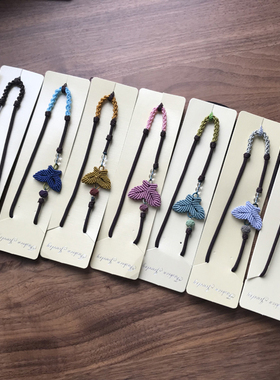 B款1-10号高档纯手工编织项链蝴蝶水晶毛衣链挂件挂绳周处的店