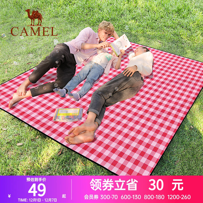 骆驼野餐垫加厚户外露营帐篷