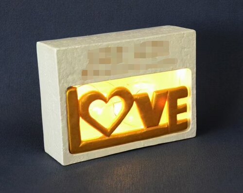 LOVE爱是包容忍耐led夜灯摆件创意礼品