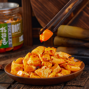 指指香脆响笋丁香辣下饭菜竹笋泡菜咸菜榨菜新老包装随机发380g