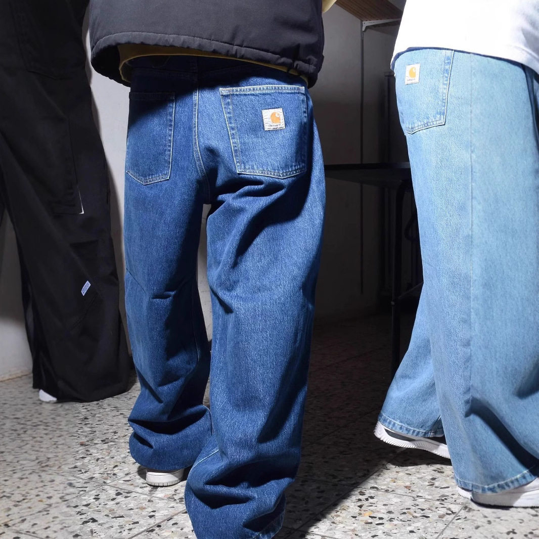 Y2k Jeans Stylish Denims Pants Streetwear Trousers卡哈美式
