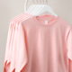 TShirt Long Sleeve Cotton Pullover Tops日系250g重磅淡粉