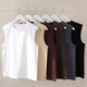 top women vest men basic tank 夏季 couple新款 plain 男士 背心