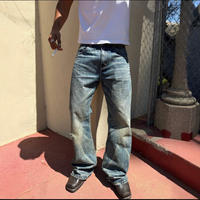 american style denim pants wide leg jeans trousers thumbnail 2