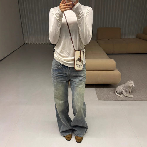 Fashion women jeans sexy low rise denim pants新款复古水洗
