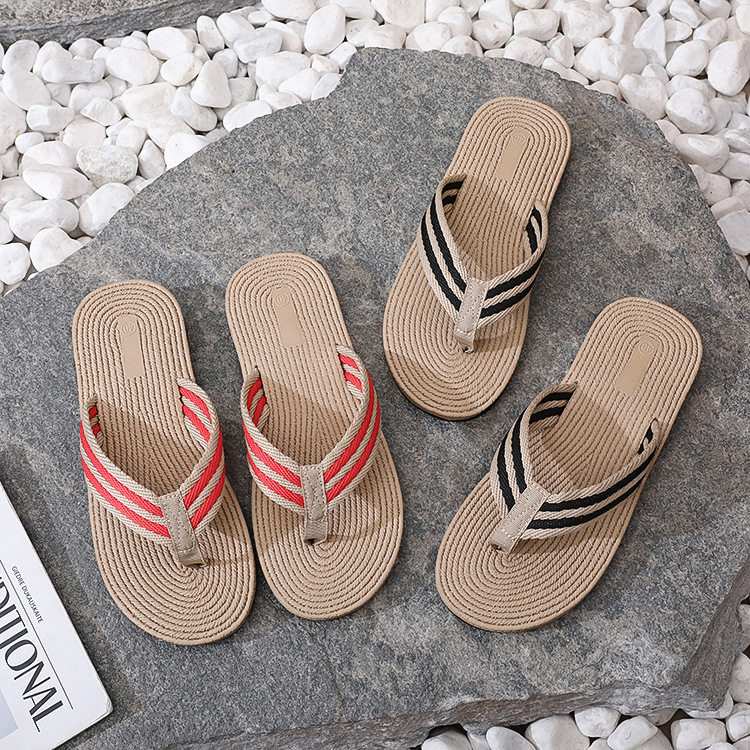 men slides slippers flip flops新款潮流时尚休闲人字拖男士