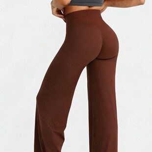 sweatpants women yoga wide pants女 flare leg rise casual low