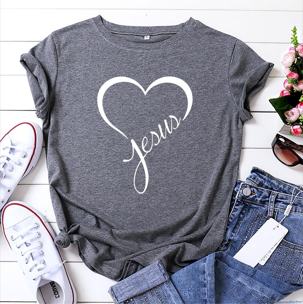 Cotton tshirts for women Tee Tops女装休闲宽松纯棉短袖T恤夏季