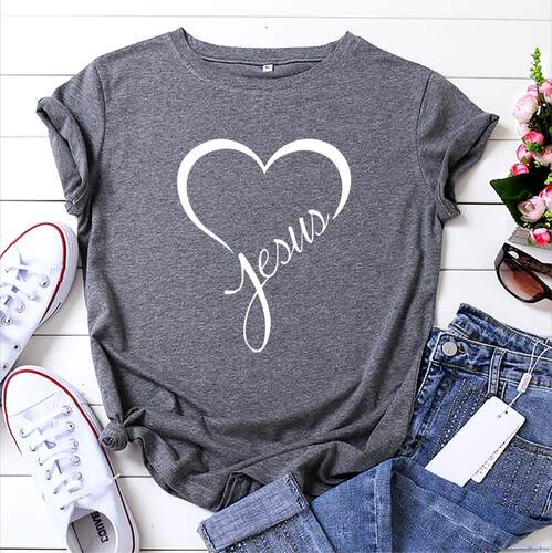 Cotton tshirts for women Tee Tops女装休闲宽松纯棉短袖T恤夏季