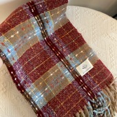 满目星河复古格纹仿羊绒围巾女秋冬季 Women Scarf小红书同款 软糯