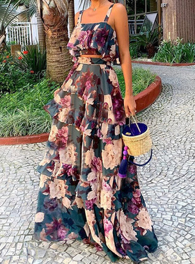 women's new dress ladies fashion dress2026新款沙滩边度假风