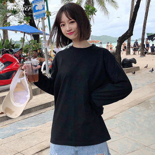 high quality men plain tshirt women basic t-shirt230g内搭叠