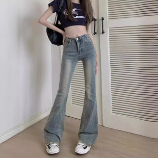 jeans for rise y2k casual low baggy trendy 女牛仔裤 women