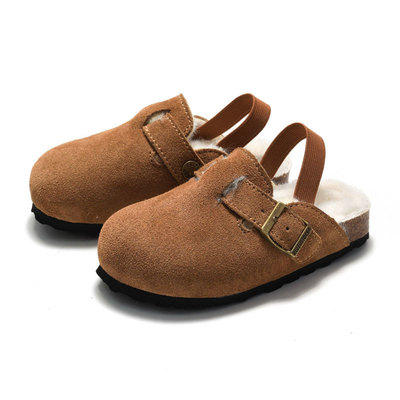 kids slippers flipflops slides sandals冬季新品儿童软木凉鞋