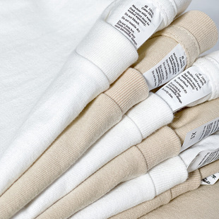 heavy cotton weight loose men t-shirt short sleeve high