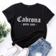 cotton tee tshirts woman for women tops 纯棉宽松圆领创意字母