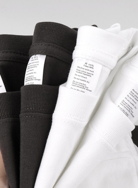 cotton tshirt long sleeve pullover tops美式250g重磅纯棉