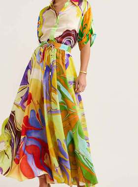 women dress ladies fashion dresses2026新款时尚宽松衣系带