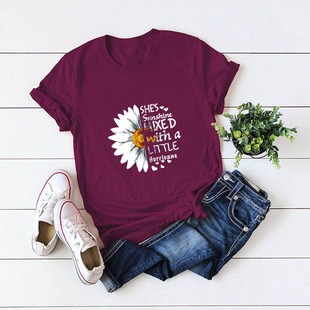 Print Shirt 纯棉T恤女women Tshirt Couple Casual cotton tee