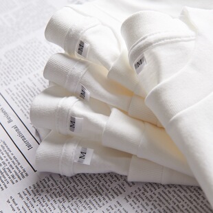 men plain tshirt women basic t-shirt 230g纯棉短袖heavyweight