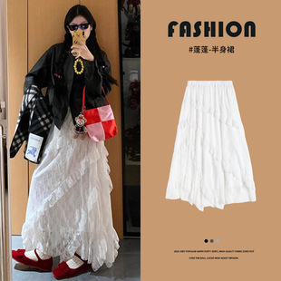 high waist vintage skirt lady女裙 line midi womens pleated
