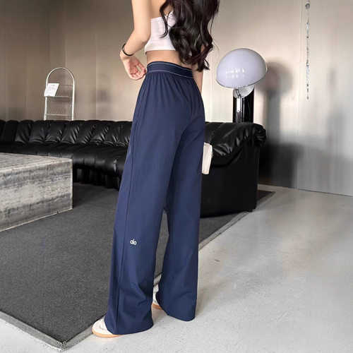 Women baggy pants summer new ALOGANT神裤薄款宽松休闲直筒瑜伽