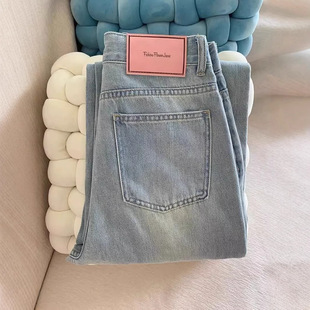 low baggy vintage y2k lady leg jeans rise裤 womens punk wide