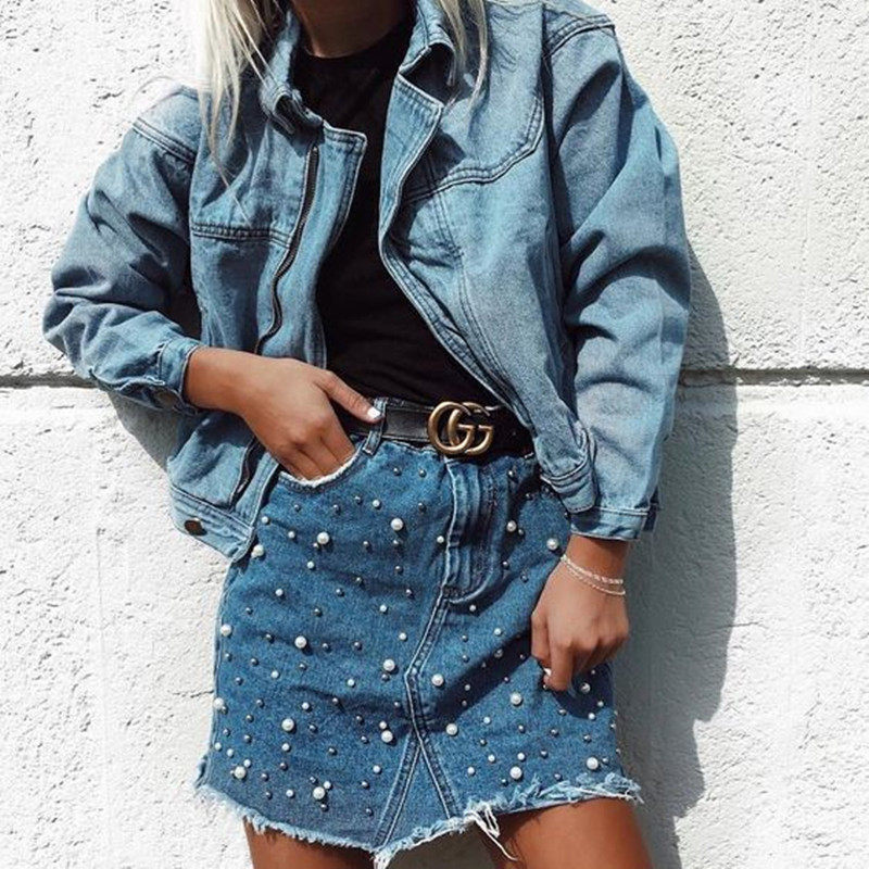 fashion ladies jeans skirts Women denim Bust skirt Midiskirtin the Women's clothing/Boutique , Skirts  category - from Buy2taobao.com to provide professional Taobao agent buy service