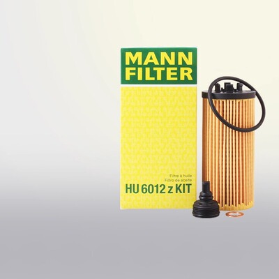 曼牌HU6012ZKit宝马X1 X2 120i 125 220 225迷你mini机滤机油滤芯