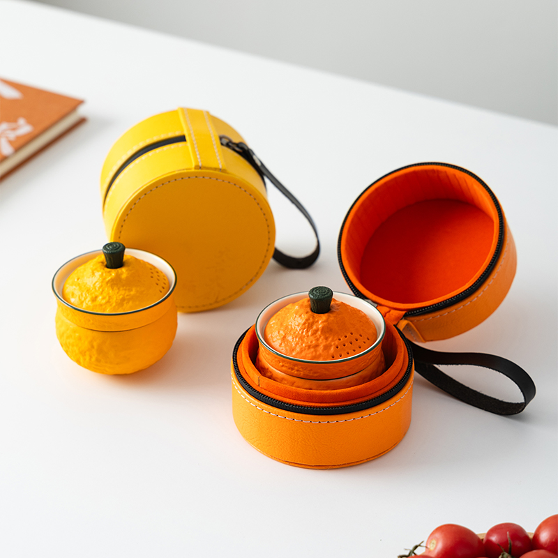 旅行茶具套装便携式单人功夫茶杯