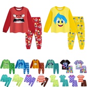 Inside Out头脑特工队2儿童睡衣套装 男童家居服女孩宝宝内衣春秋