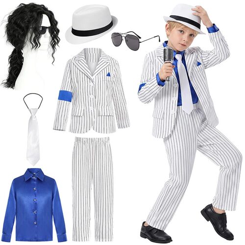 迈克尔杰克逊爵士舞蹈服cosplay