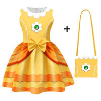 Rosalina Princess Dress for Girls, Super Mario, Peach and Daisy cosplay dress thumbnail 2